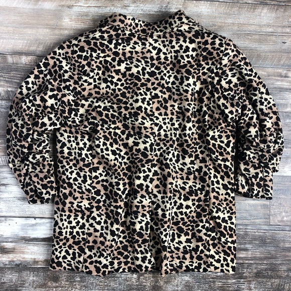 Maxim Studio • Animal Print Blazer - Picture 6 of 7